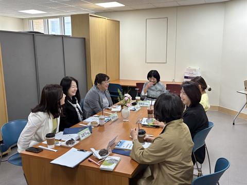 언어치료센터 제 1회 운영위원회 진행
